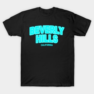 Beverly Hills California Blue T-Shirt